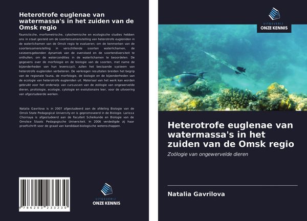 Produktbild: Heterotrofe euglenae van watermassa's in het zuiden van de Omsk regio