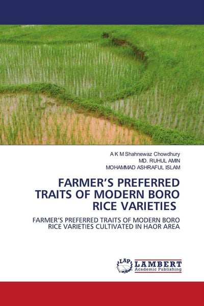 Produktbild: Farmer's Preferred Traits Of Modern Boro Rice Varieties