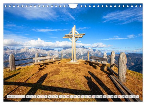Produktbild: Sch&ouml;ne Gr&uuml;&szlig;e aus Dienten (Wandkalender 2026 DIN A4 quer), CALVENDO Monatskalender