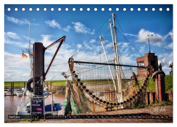Produktbild: Friesland - Nordseebad Dangast / CH-Version (Tischkalender 2026 DIN A5 quer), CALVENDO Monatskalender