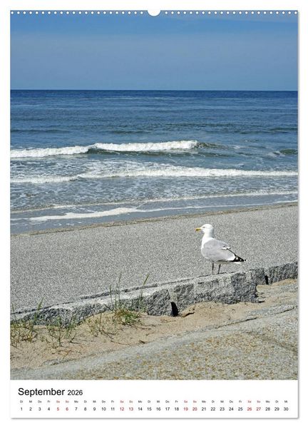 Produktbild: Norderney - Inselliebe (Wandkalender 2026 DIN A2 hoch), CALVENDO Monatskalender