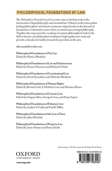 Produktbild: Philosophical Foundations of Medical Law