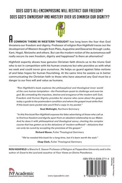 Produktbild: God, Freedom and Human Dignity