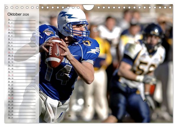 Produktbild: Sport. American Football (Wandkalender 2026 DIN A4 quer), CALVENDO Monatskalender