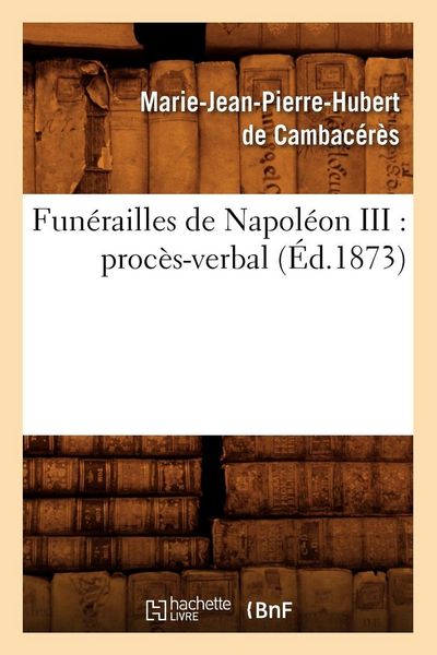 Produktbild: Fun&eacute;railles de Napol&eacute;on III