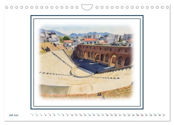 Produktbild: Urlaubsparadies Griechenland (Wandkalender 2026 DIN A4 quer), CALVENDO Monatskalender