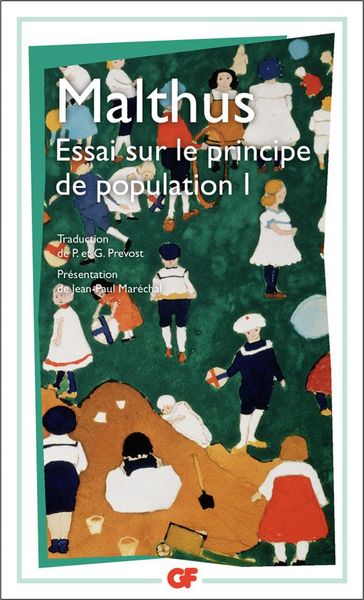 Produktbild: Essai sur le principe de population. Tome 1