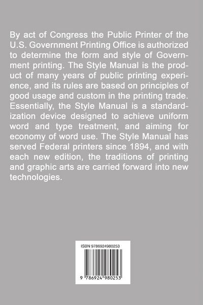 Produktbild: Style Manual