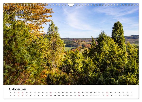 Produktbild: Westfeld-Ohlenbach - Wir feiern 50 Jahre Bundesgolddorf (Wandkalender 2026 DIN A3 quer), CALVENDO Monatskalender