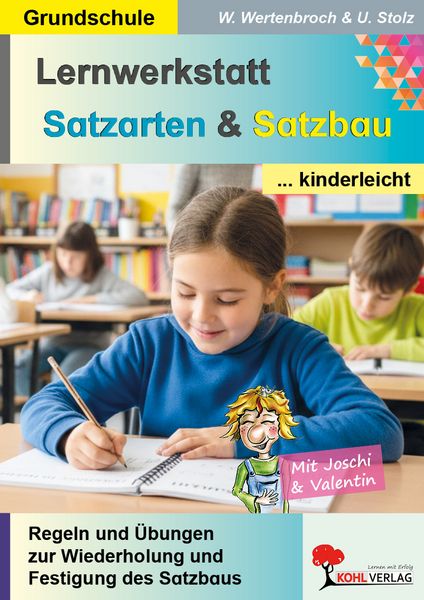 Produktbild: Lernwerkstatt Satzarten und Satzbau kinderleicht
