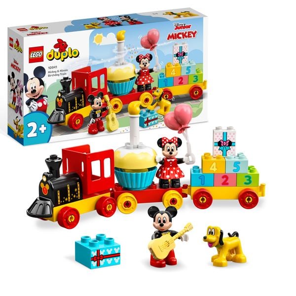 LEGO® DUPLO® 10941 - Disney, Mickys und Minnies Geburtstagszug, Spielset