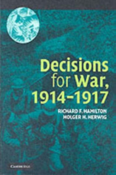 Produktbild: Decisions for War, 1914-1917