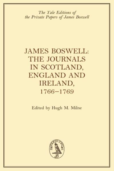 Produktbild: James Boswell, The Journals in Scotland, England and Ireland, 1766-1769