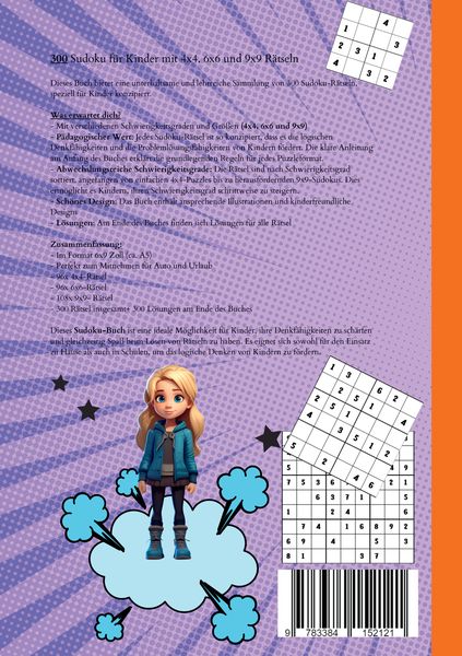 Produktbild: Sudoku Buch f&uuml;r Kinder