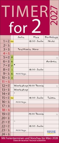 Produktbild: Timer for 2 Lifestyle 2027