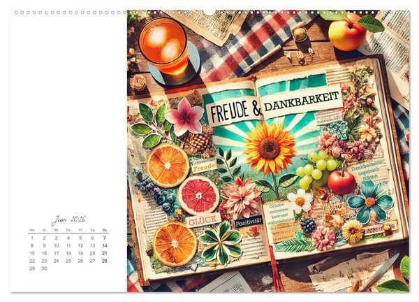 Produktbild: Soulful Days - Dein Selfcare-Kalender (hochwertiger Premium Wandkalender 2026 DIN A2 quer), Kunstdruck in Hochglanz