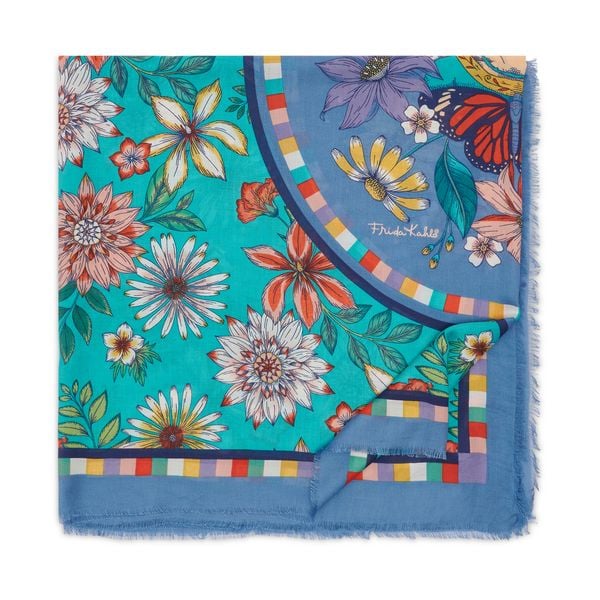 Produktbild: Schal "Frida Kahlo Flowers"