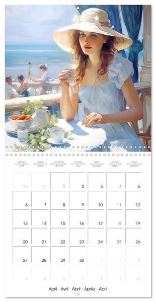 Produktbild: Delicate emotions (Wall Calendar 2026 12 &times; 12 Inch) CALVENDO 12 Month Wall Calendar