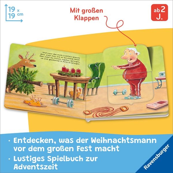 Produktbild: Advent, Advent, der Weihnachtsmann rennt!