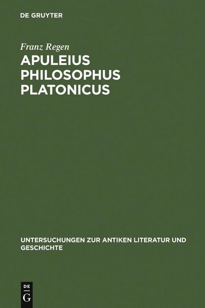 Produktbild: Apuleius philosophus Platonicus