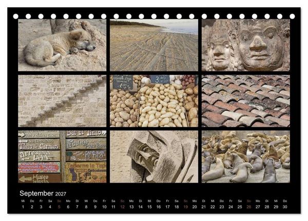Produktbild: Colours (Tischkalender 2027 DIN A5 quer), CALVENDO Monatskalender