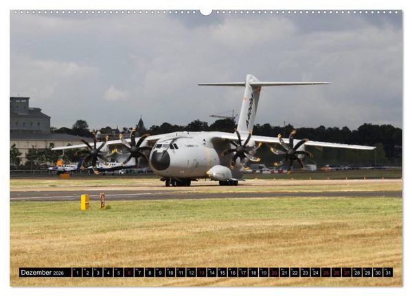 Produktbild: Augenblicke in der Luft: Airbus A400M (hochwertiger Premium Wandkalender 2026 DIN A2 quer), Kunstdruck in Hochglanz