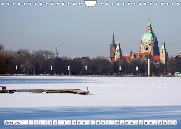 Produktbild: Rund um den Maschsee (Wandkalender 2022 DIN A4 quer)