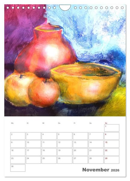 Produktbild: Oase der Stille - Ruhe finden in malerischen Stillleben (Wandkalender 2026 DIN A4 hoch), CALVENDO Monatskalender