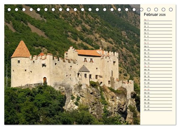 Produktbild: Vinschgau - Die Sonnenseite S&uuml;dtirols (Tischkalender 2026 DIN A5 quer), CALVENDO Monatskalender