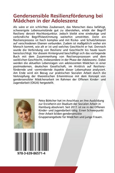 Produktbild: Gendersensible Resilienzf&ouml;rderung bei M&auml;dchen in der Adoleszenz