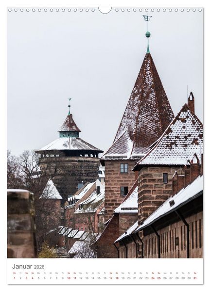 Produktbild: N&uuml;rnberg (Wandkalender 2026 DIN A3 hoch), CALVENDO Monatskalender