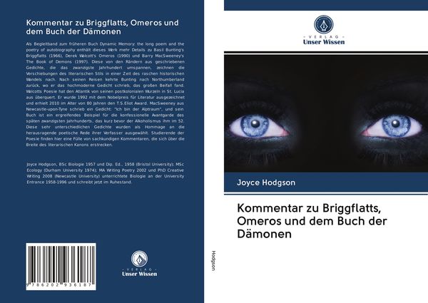Kommentar zu Briggflatts, Omeros und dem Buch der Dämonen, Taschenbuch von Joyce Hodgson, Verlag Unser Wissen, 9786202936187