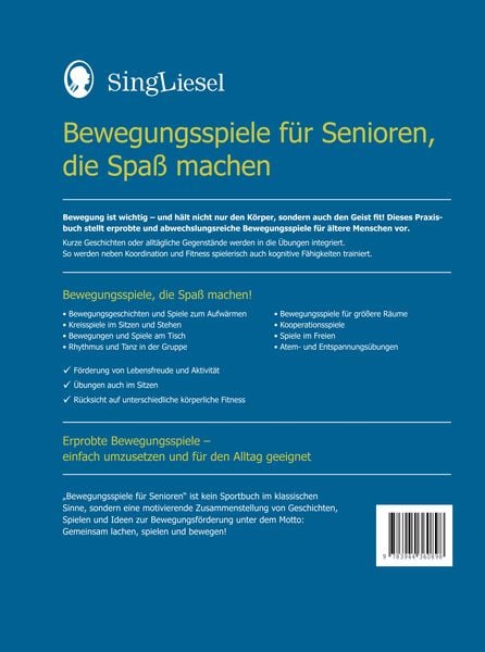 Bewegungsspiele Für Senioren Kostenlos Zum Ausdrucken "Bewegungsspiele für Senioren, die Spaß machen" online kaufen