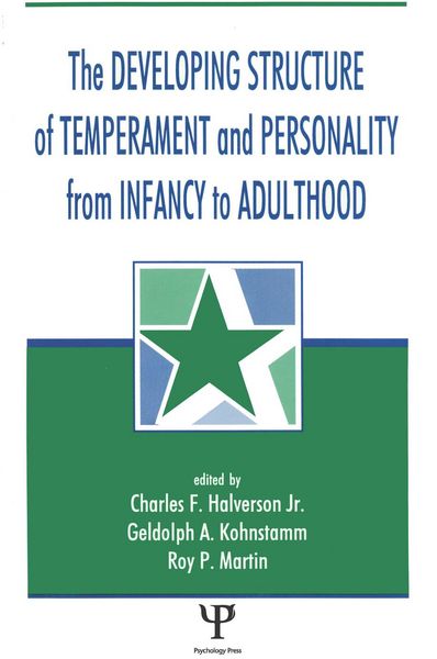 Produktbild: The Developing Structure of Temperament and Personality From Infancy To Adulthood