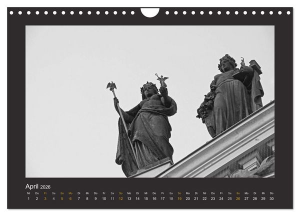 Produktbild: Dresdens stille Gesten (Wandkalender 2026 DIN A4 quer), CALVENDO Monatskalender