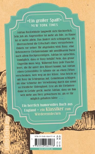 Produktbild: Die aberwitzige Reise eines betrunkenen Elefanten