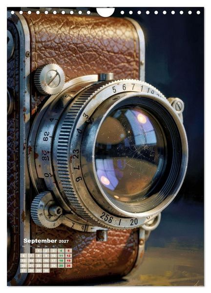 Produktbild: Kamera Nostalgie (Wandkalender 2027 DIN A4 hoch), CALVENDO Monatskalender