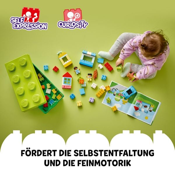 Produktbild: LEGO DUPLO Steinebox, Lernspielzeug f&uuml;r Kinder ab 1 Jahr 10913