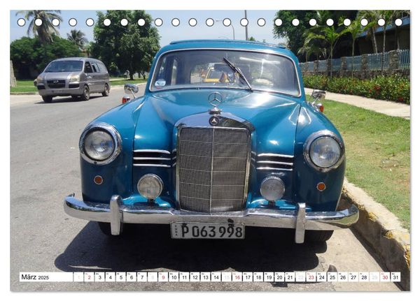 Produktbild: Auto-Legenden - Mercedes 180 (Tischkalender 2025 DIN A5 quer), CALVENDO Monatskalender
