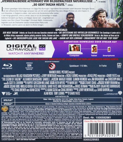 Produktbild: Legend of Tarzan