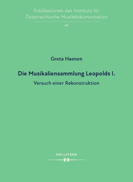 Produktbild: Die Musikaliensammlung Leopolds I.