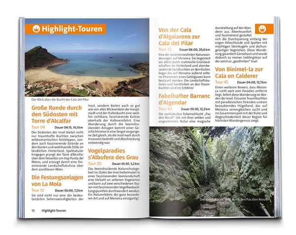 Produktbild: KOMPASS Wanderf&uuml;hrer Menorca, 45 Touren mit Extra-Tourenkarte