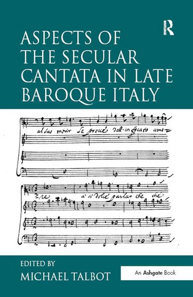 Produktbild: Aspects of the Secular Cantata in Late Baroque Italy
