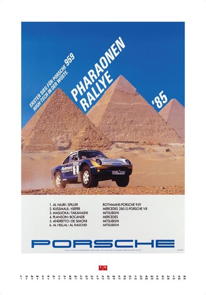 Produktbild: Porsche Rennplakate 2027