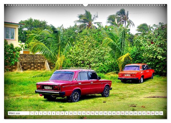 Produktbild: LADA-1600 - Russlands popul&auml;rstes Automobil (Wandkalender 2026 DIN A2 quer), CALVENDO Monatskalender
