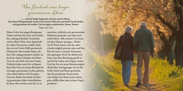 Produktbild: Segensw&uuml;nsche zur Goldenen Hochzeit