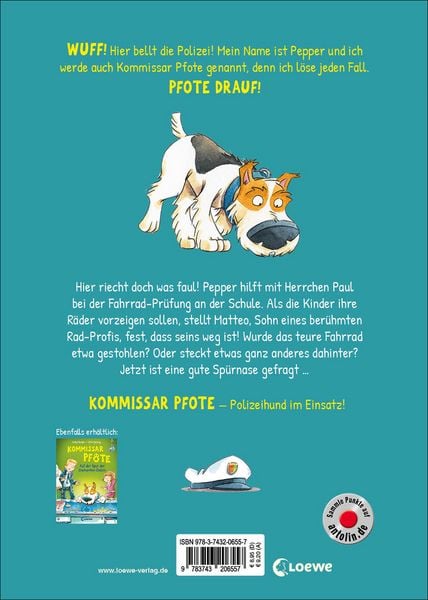 Produktbild: Kommissar Pfote (Band 3) - Schn&uuml;ffel-Einsatz auf dem Schulhof