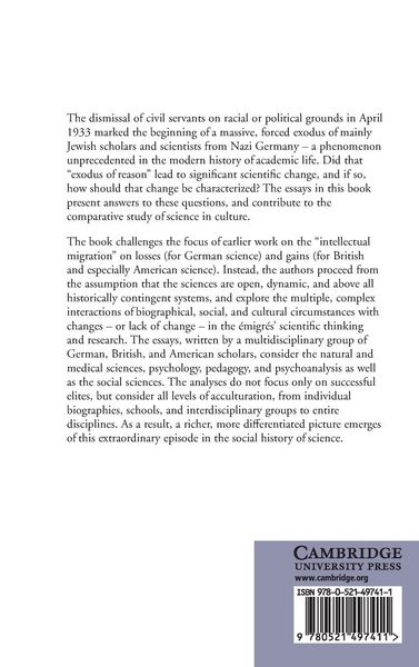 Produktbild: Forced Migration and Scientific Change