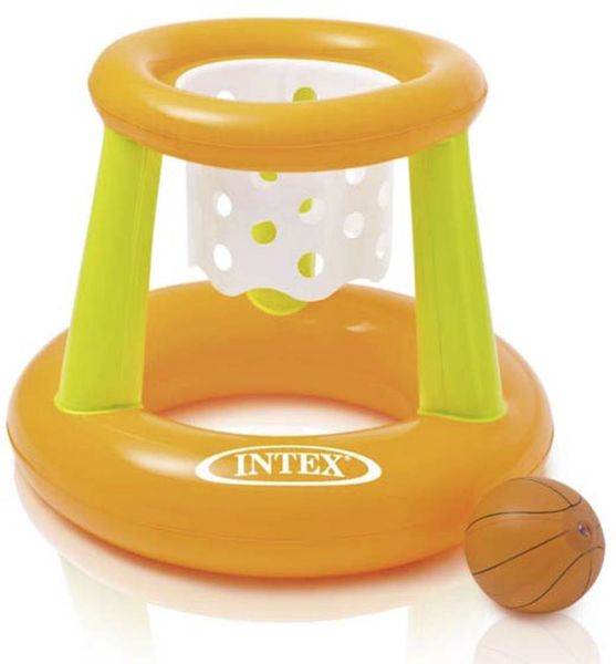'Intex Poolgame 'Floating Hoops' mit Basketball-Korb + Ball, 67x55cm'
