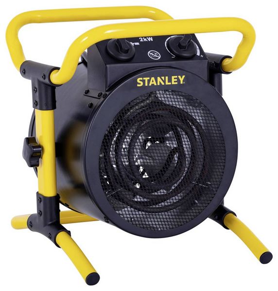 Produktbild: STANLEY SXJH102000E Heizl&uuml;fter 2000W 20m&sup2; Schwarz/Gelb